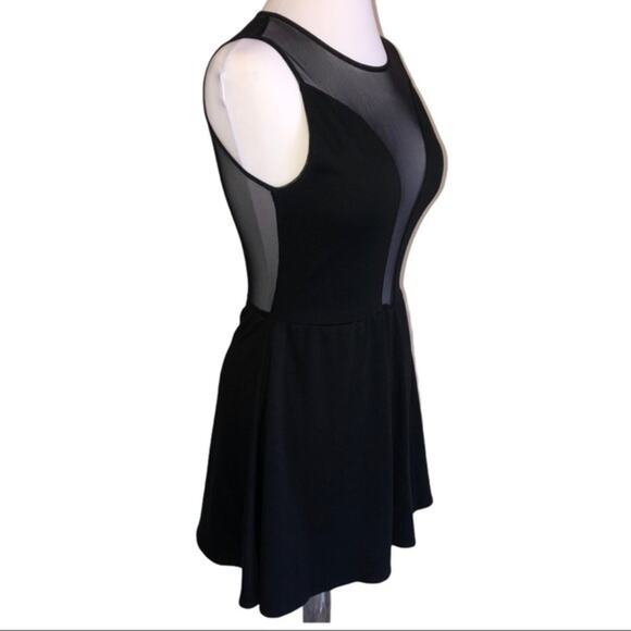 For Love and Lemons Black Lulu Skater Dress XS - Picture 4 of 9